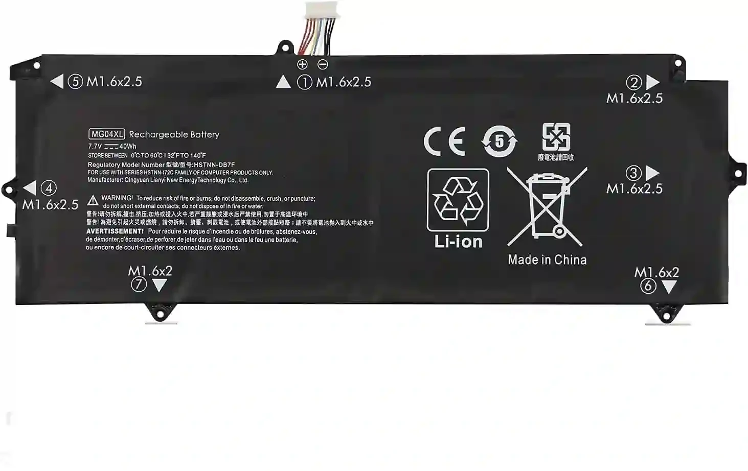 MG04XL Laptop Battery for HP Elite X2 1012 G1 Tablet Series